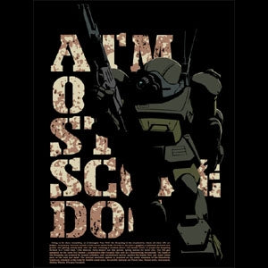 装甲騎兵ボトムズ ATM-09-ST Tシャツ/BLACK-M 画像 2 | AniSmile