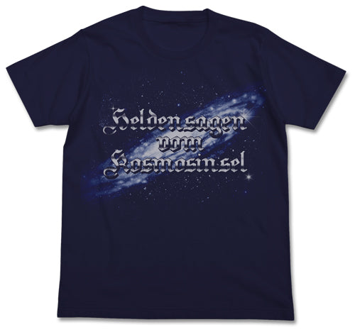 銀河英雄伝説ロゴTシャツ/NAVY-S - AniSmile