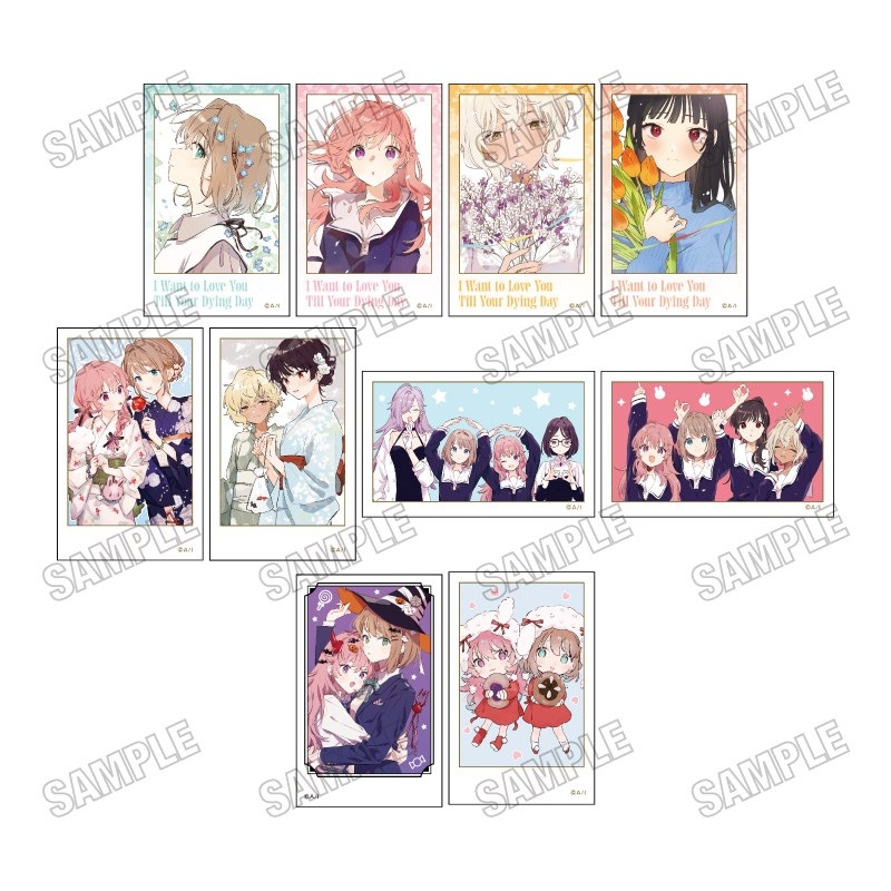 きみが死ぬまで恋をしたい ミニフォトカードコレクション【8th Anniversary ver.】 - AniSmile