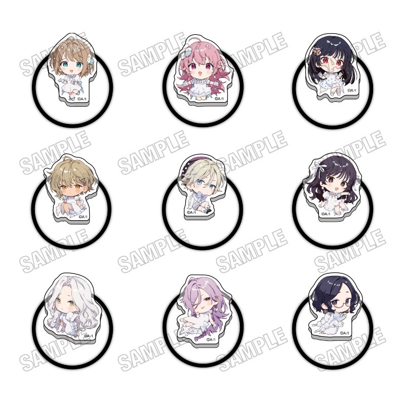 きみが死ぬまで恋をしたい 描き下ろしミニキャラアクリルヘアゴムコレクション【8th Anniversary ver.】 - AniSmile