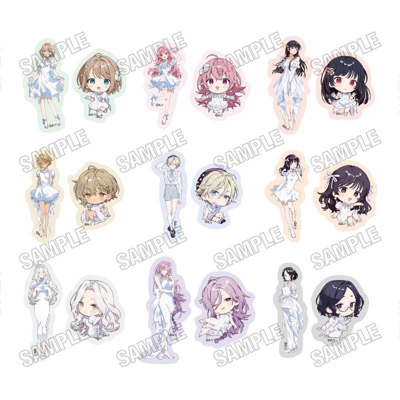 きみが死ぬまで恋をしたい 描き下ろしステッカーコレクション【8th Anniversary ver.】 - AniSmile