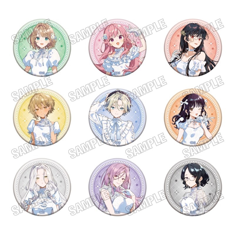 きみが死ぬまで恋をしたい 描き下ろし缶バッジコレクション【8th Anniversary ver.】 - AniSmile