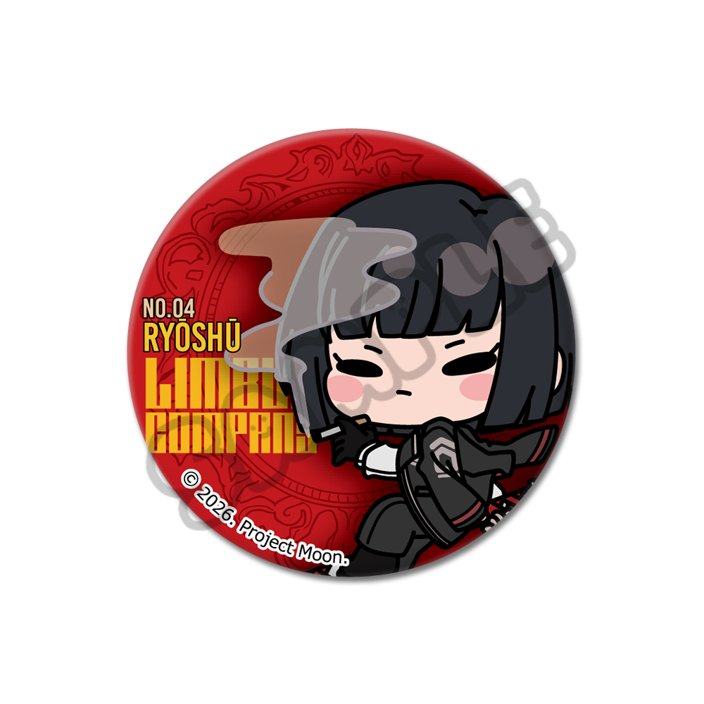 『Limbus Company』 丸形缶バッジ(57mm) D(良秀) Image 2 | AniSmile
