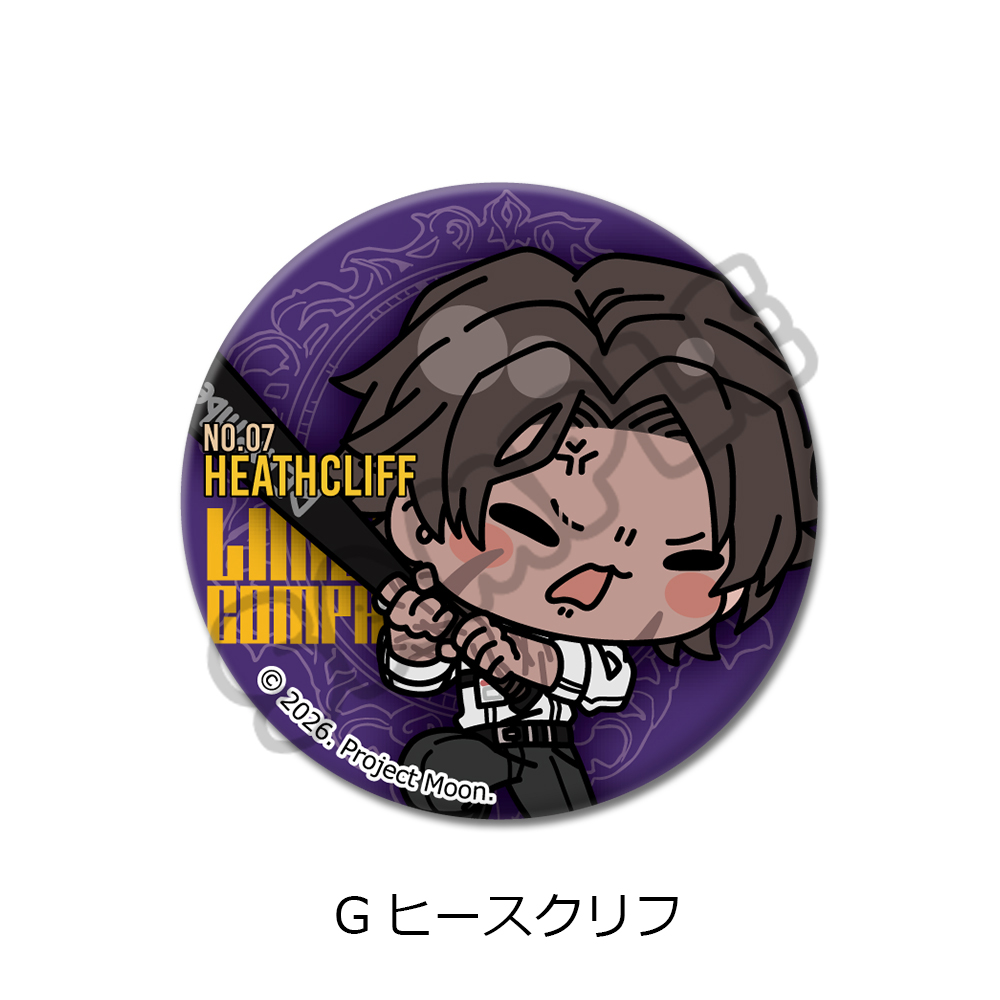 『Limbus Company』 丸形缶バッジ(57mm) G(ヒースクリフ) - AniSmile