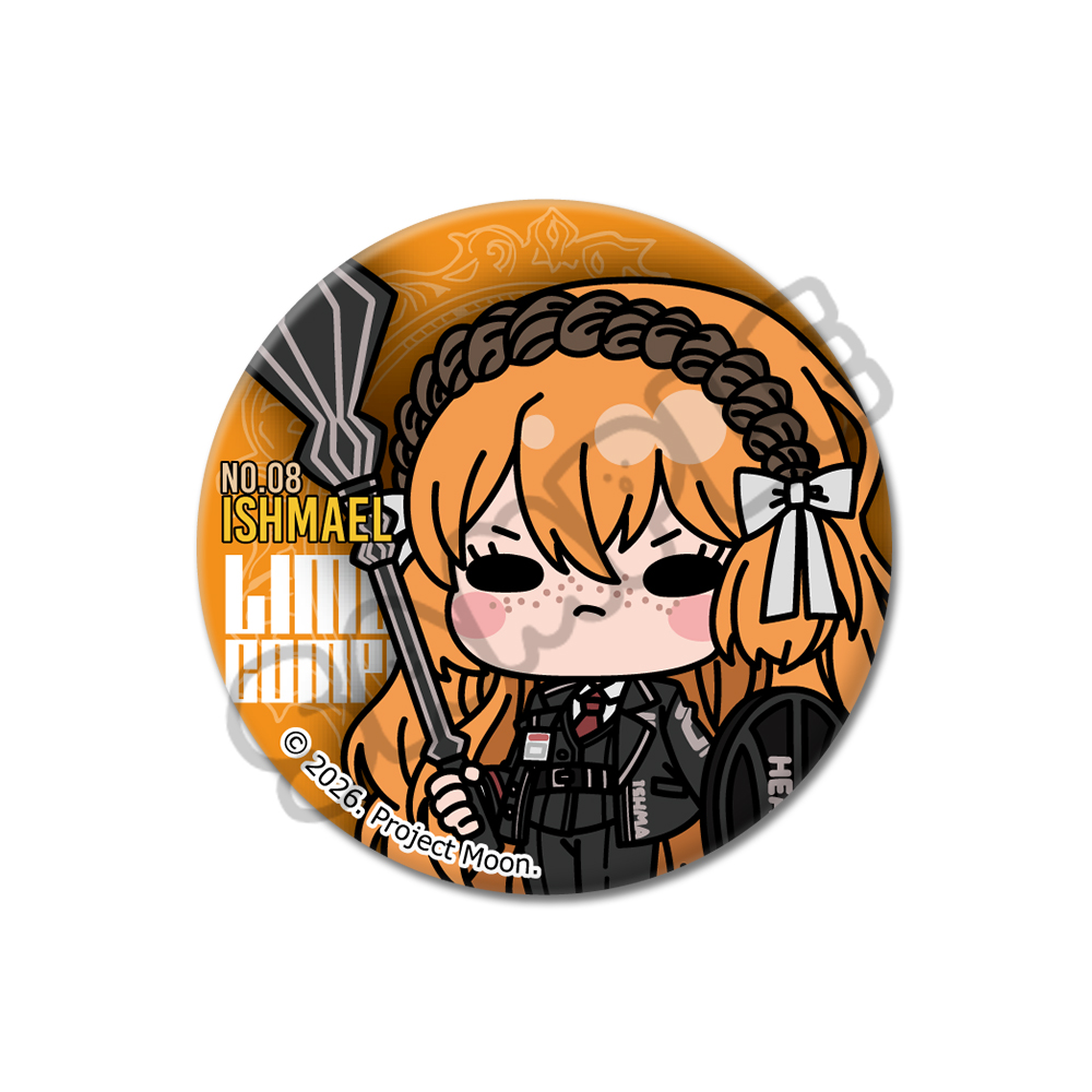 『Limbus Company』 丸形缶バッジ(57mm) H(イシュメール) Image 2 | AniSmile