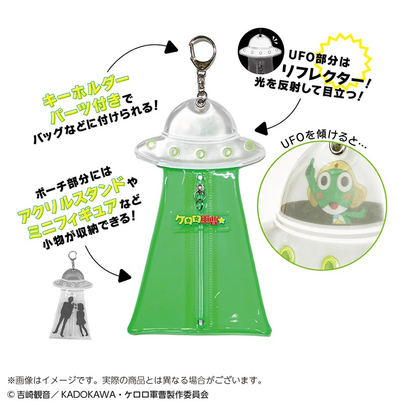 未確認飛行フラットポーチ ケロロ軍曹☆ タママ 画像 2 | AniSmile