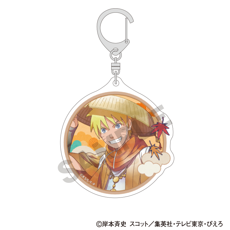 NARUTO-ナルト- 疾風伝 トレーディングアクリルキーホルダー 旅人 クラパレット Image 2 | AniSmile