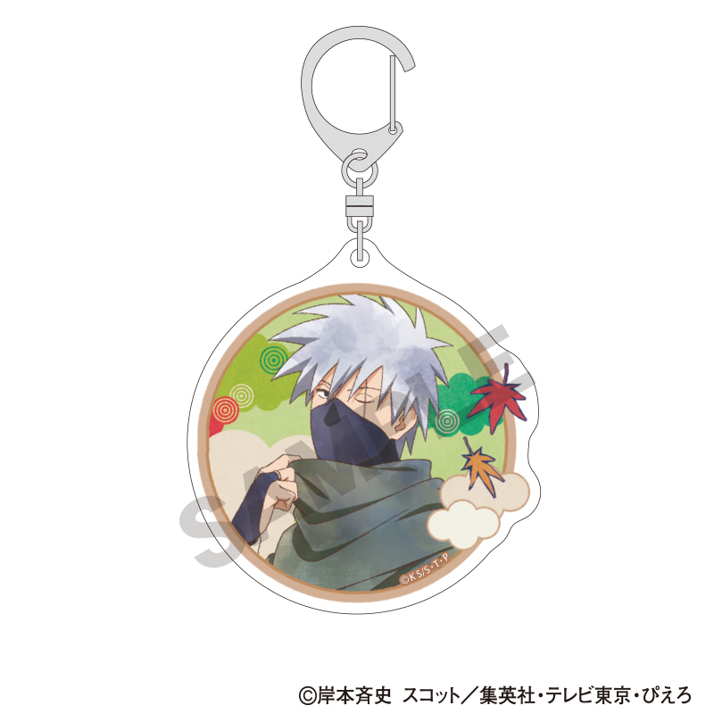 NARUTO-ナルト- 疾風伝 トレーディングアクリルキーホルダー 旅人 クラパレット Image 5 | AniSmile