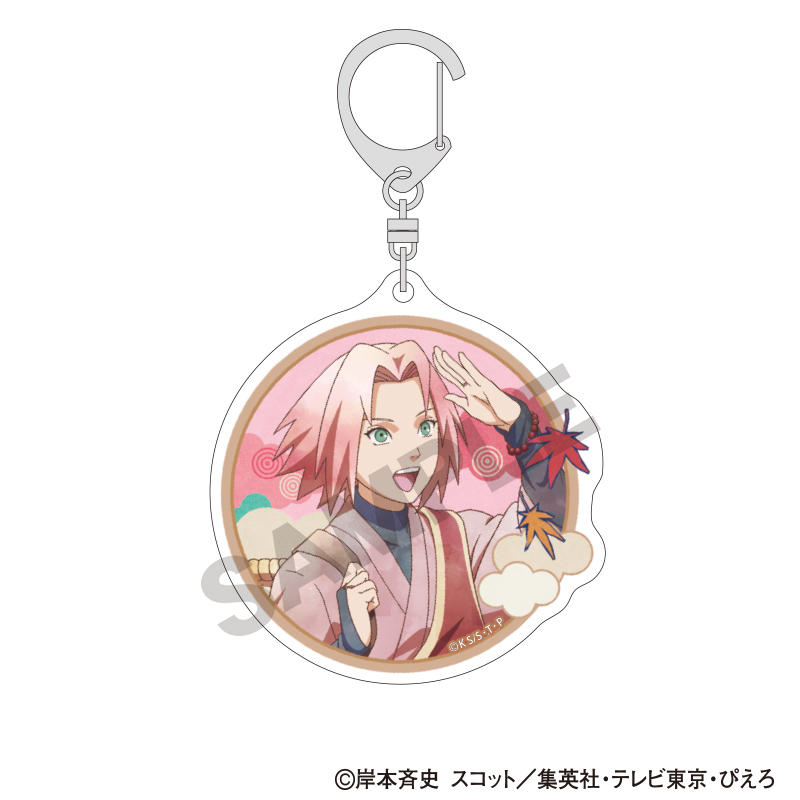 NARUTO-ナルト- 疾風伝 トレーディングアクリルキーホルダー 旅人 クラパレット Image 4 | AniSmile