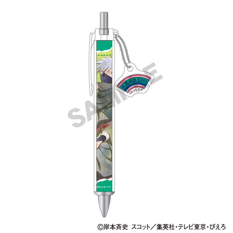 NARUTO-ナルト- 疾風伝 チャーム付きボールペン はたけカカシ 旅人 クラパレット - AniSmile