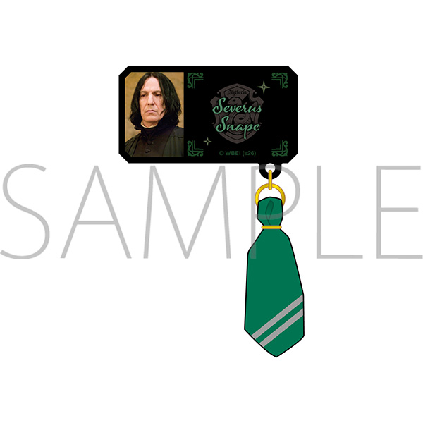 ハリー・ポッター チャーム付きネームバッジ(セブルス・スネイプ) - AniSmile