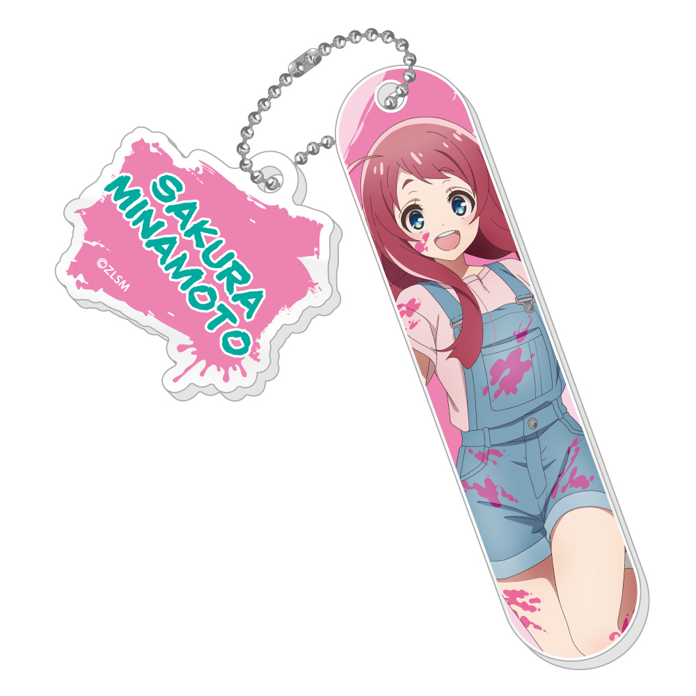 ゾンビランドサガ トレーディングロッカーキーホルダー Image 2 | AniSmile