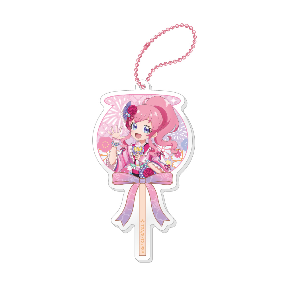 プリティーシリーズ トレーディングりんご飴型アクリルキーホルダー Image 6 | AniSmile