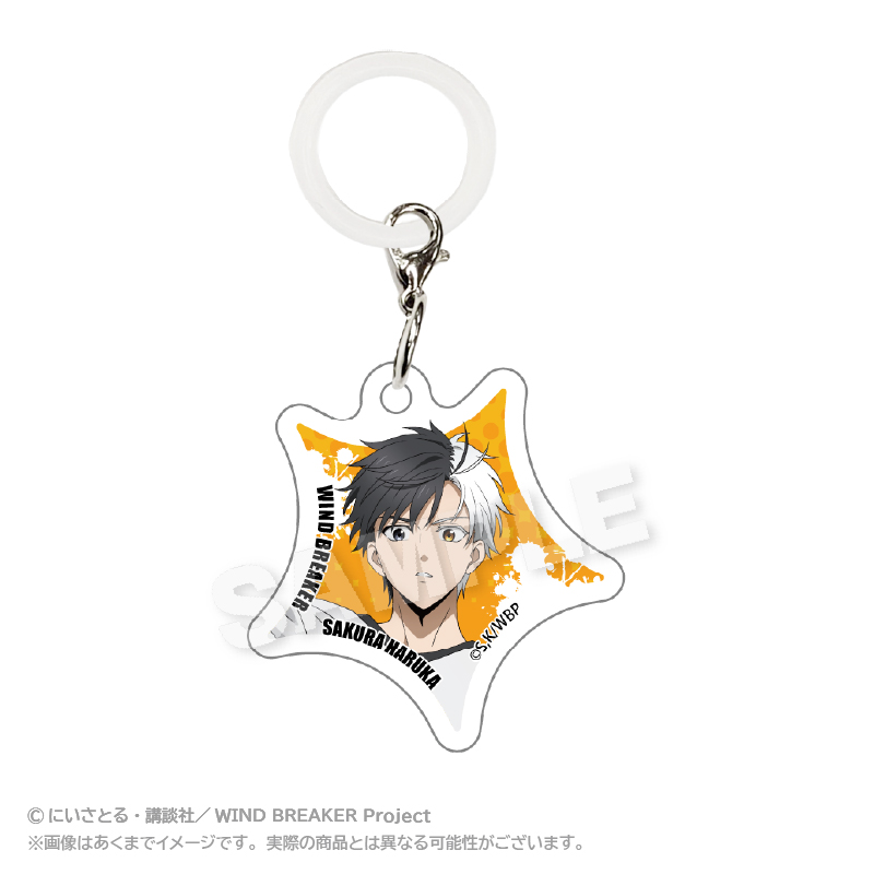 WIND BREAKER アクリルチャーム アクロバットver. 桜 遥 - AniSmile