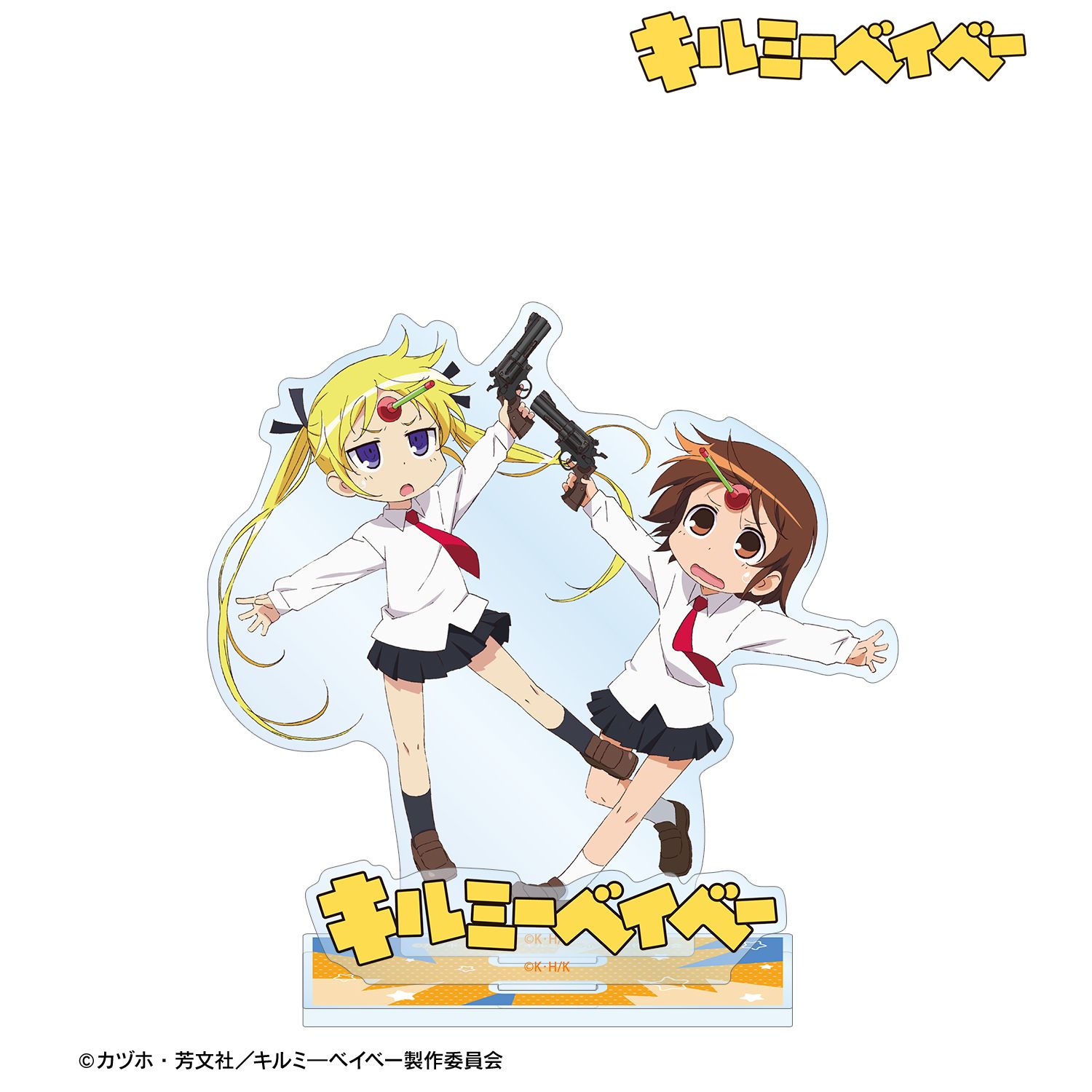 キルミーベイベー 折部やすな&ソーニャ パーツ付きBIGアクリルスタンド ver.A Image 2 | AniSmile