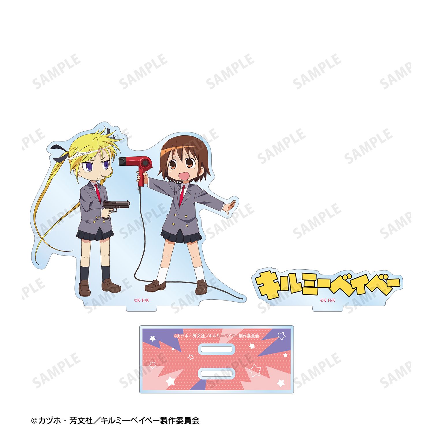 キルミーベイベー 折部やすな&ソーニャ パーツ付きBIGアクリルスタンド ver.B Image 3 | AniSmile