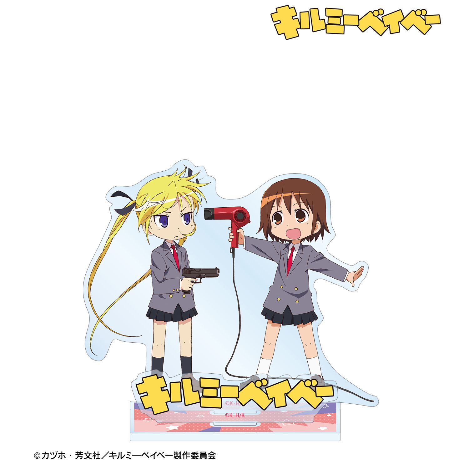 キルミーベイベー 折部やすな&ソーニャ パーツ付きBIGアクリルスタンド ver.B Image 2 | AniSmile