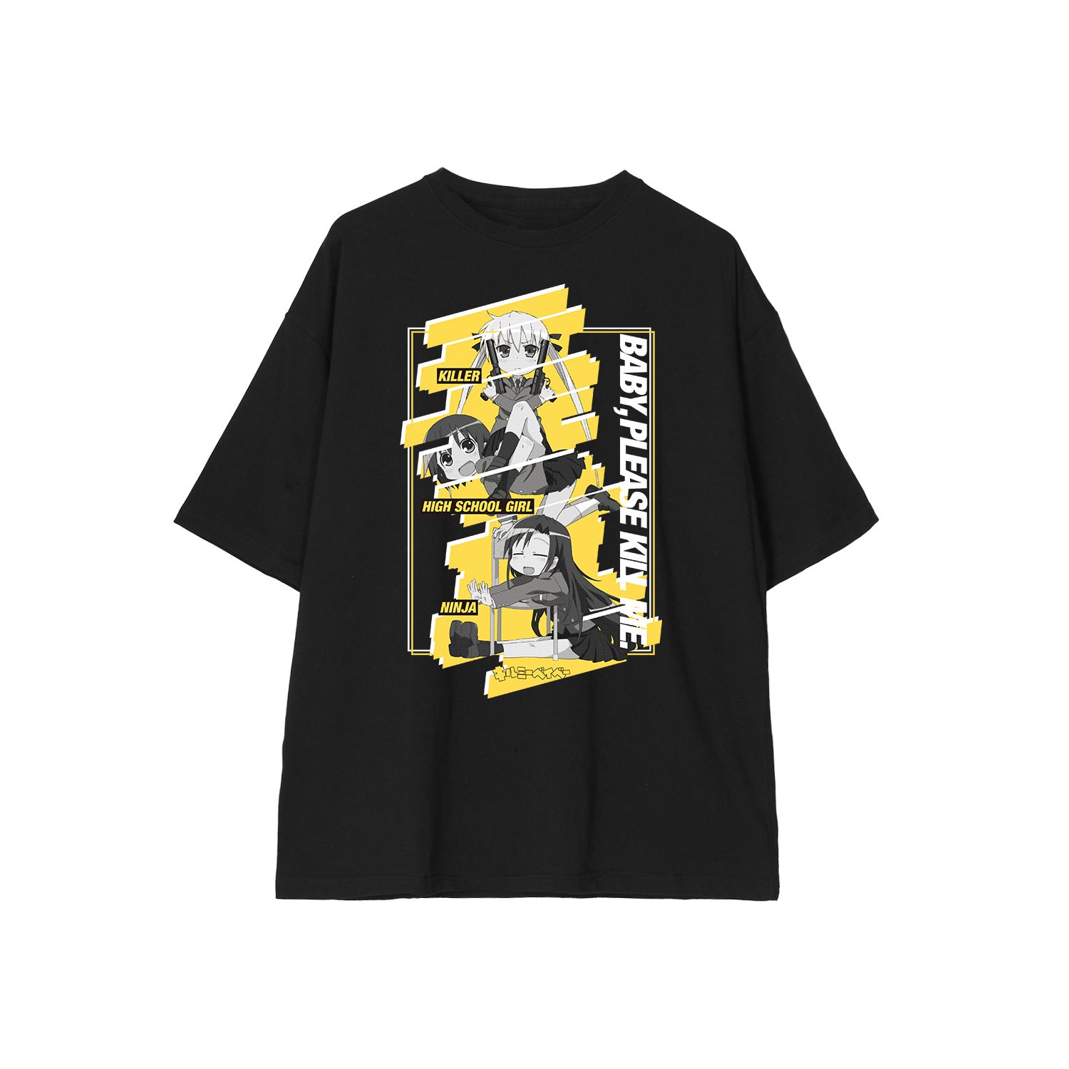 キルミーベイベー 集合 BIGシルエットTシャツユニセックス(サイズ/S) - AniSmile
