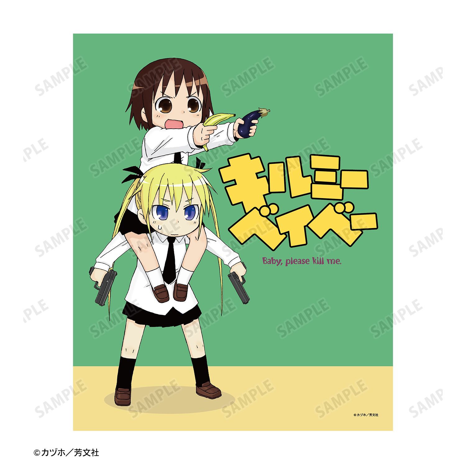 キルミーベイベー 折部やすな&ソーニャ キャンバスボード ver.A Image 3 | AniSmile