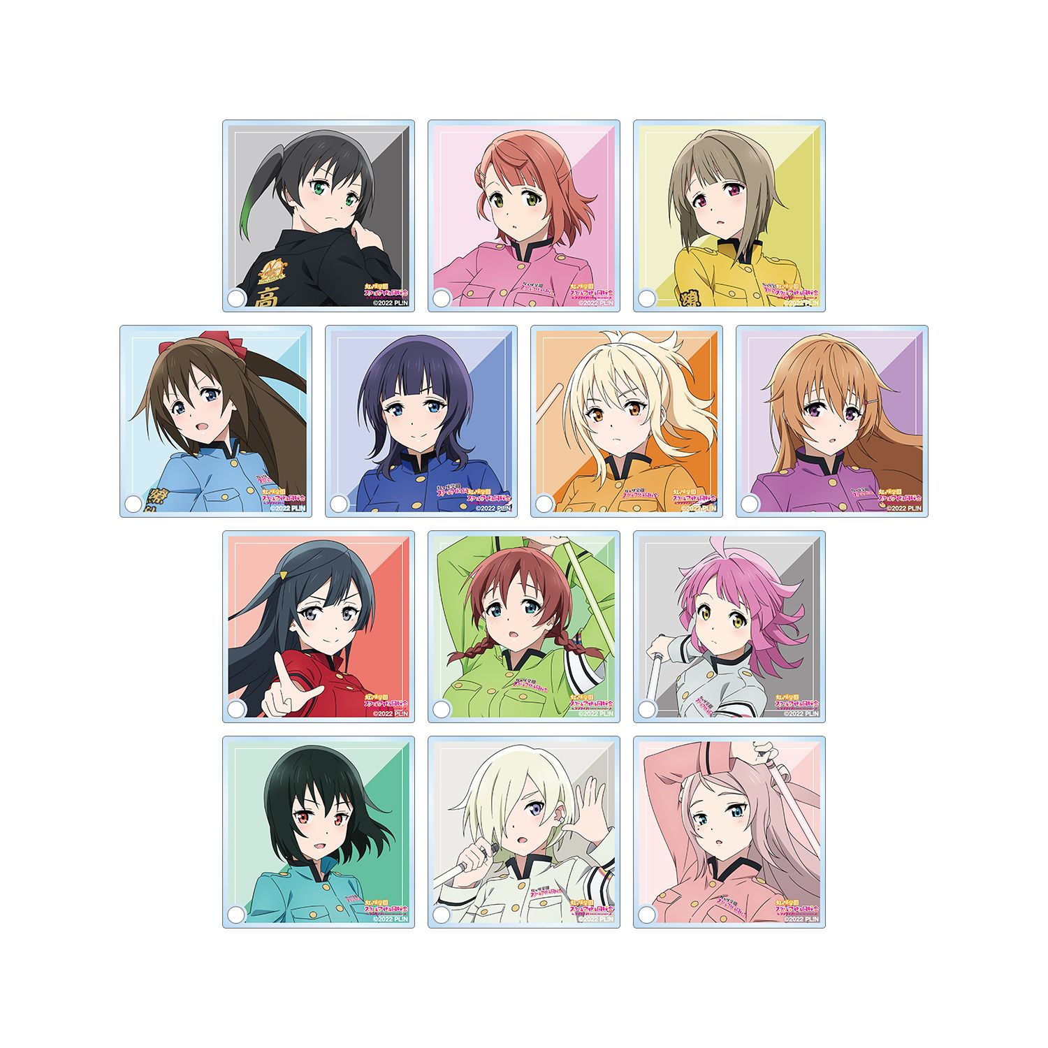 ラブライブ!虹ヶ咲学園スクールアイドル同好会 描き下ろし 繚乱!ビクトリーロードver. トレーディングアクリルスタンドパネル(単位/単品) Image 2 | AniSmile