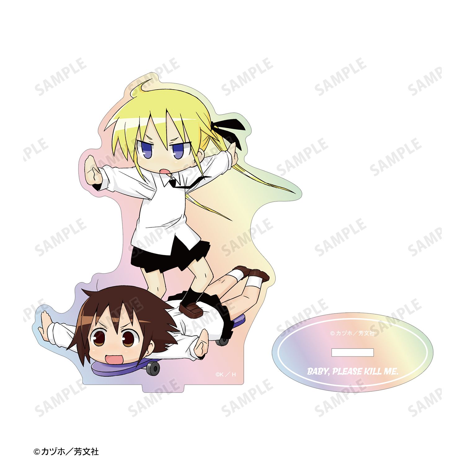 キルミーベイベー 折部やすな&ソーニャ オーロラアクリルスタンド ver.A 图片 3 | AniSmile