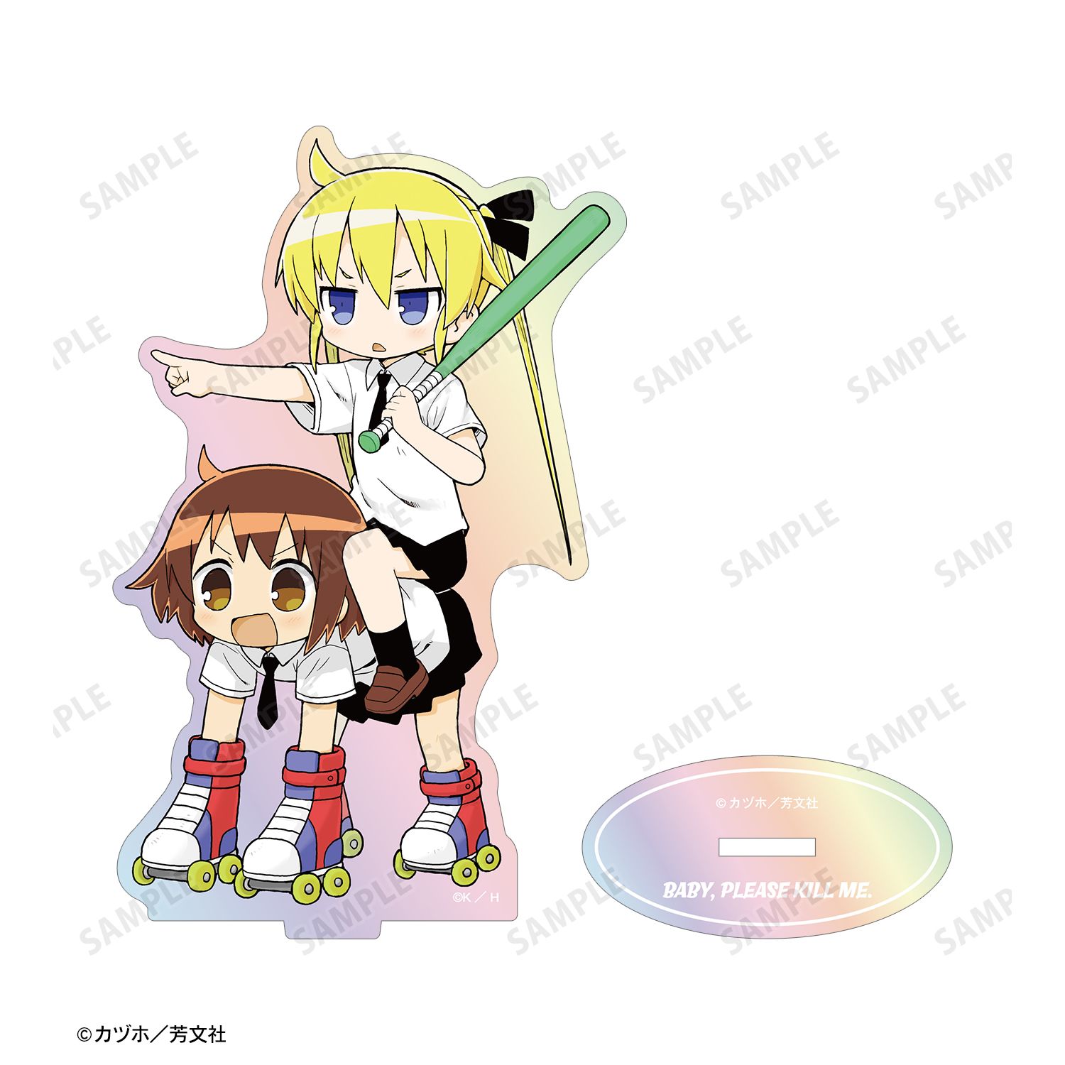 キルミーベイベー 折部やすな&ソーニャ オーロラアクリルスタンド ver.B Image 3 | AniSmile
