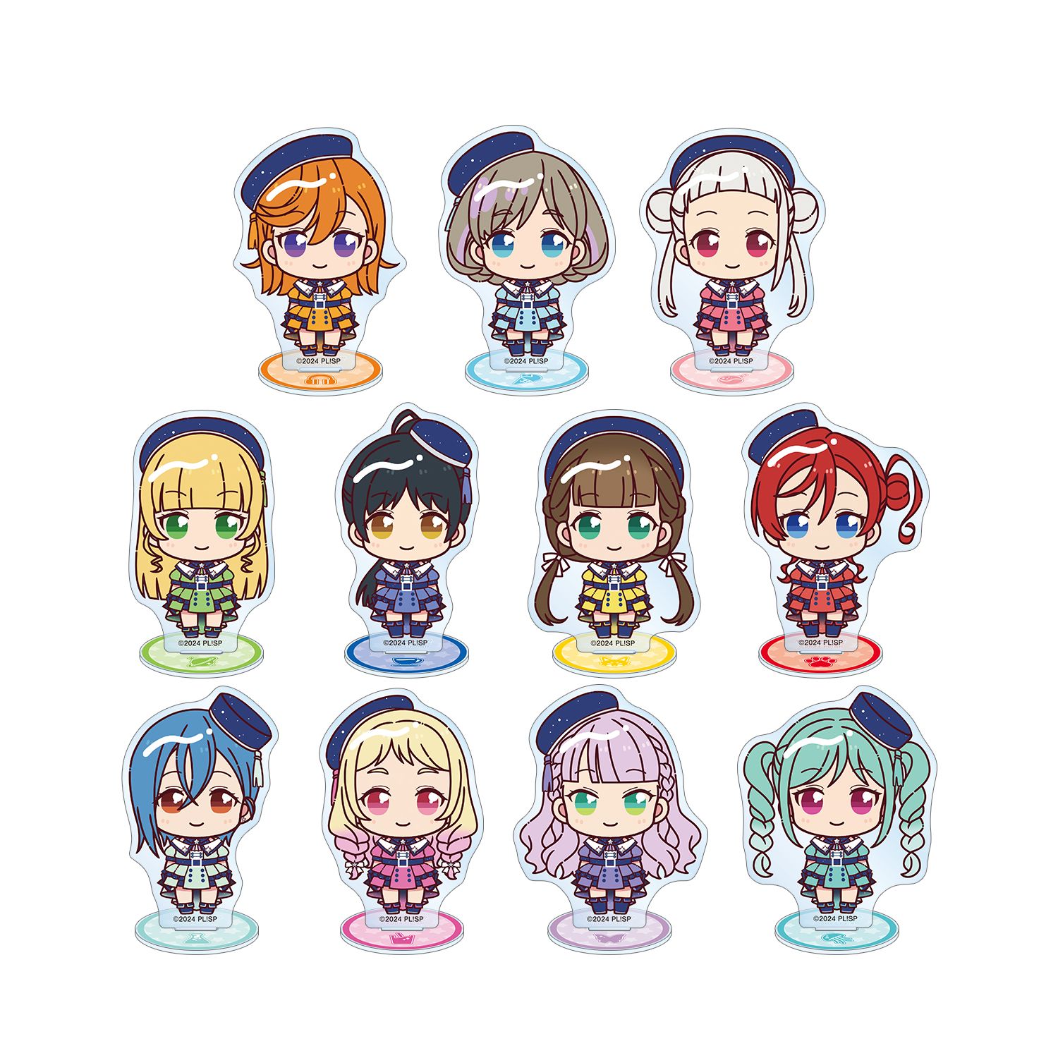トレーディング ちょこんと! スーパースター!!ver. アクリルスタンド(単位/単品) - AniSmile
