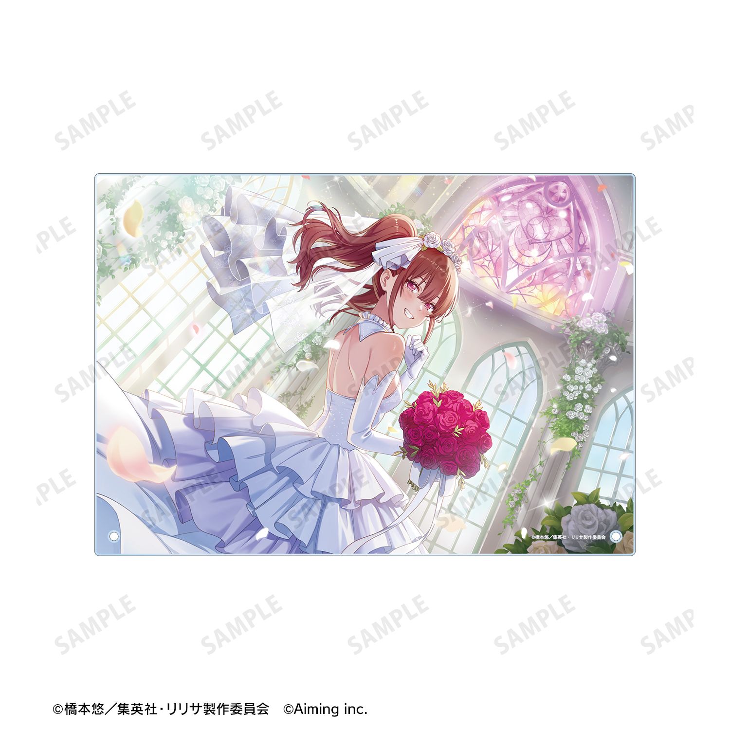 TVアニメ『2.5次元の誘惑』 【永遠の愛を誓って】橘 美花莉 A4アクリルパネル Image 5 | AniSmile