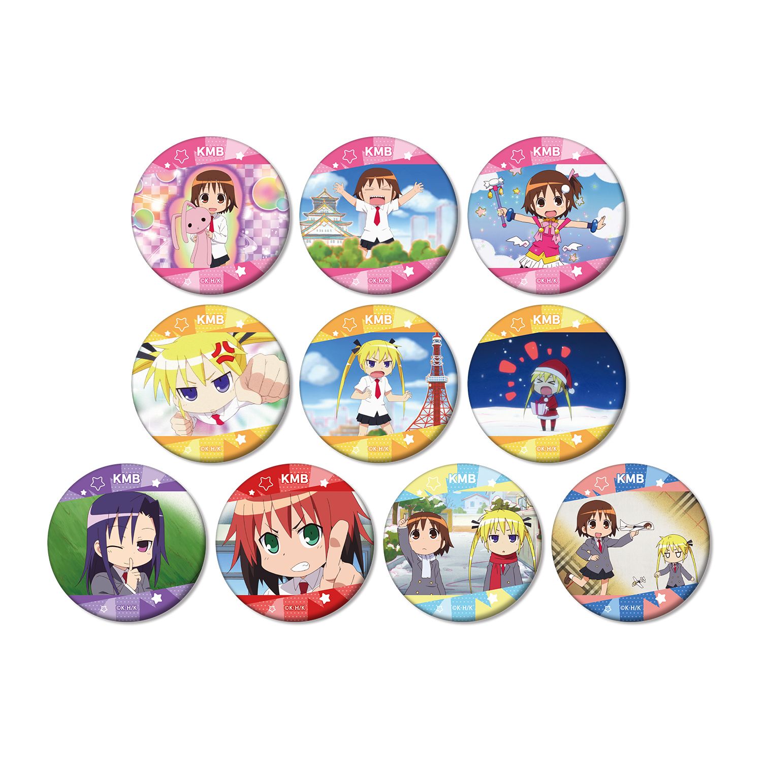 キルミーベイベー トレーディング場面写マット缶バッジ(単位/単品) - AniSmile