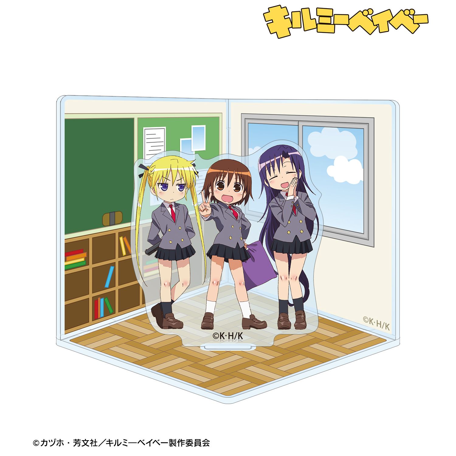 キルミーベイベー キューブ型ジオラマ風アクリルスタンド ver.A Image 4 | AniSmile