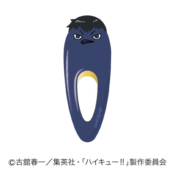 ヘアクリップPlus ハイキュー!!02 カゲガラス - official product image | AniSmile
