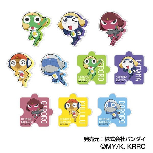 アクリルステッカー ケロロ軍曹☆ (単品統一JAN) - AniSmile