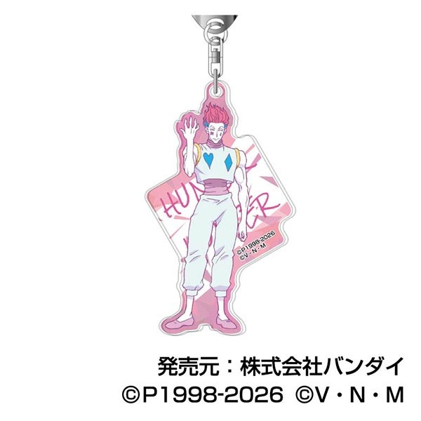 アクリルキーホルダー HUNTER×HUNTER レタコレ Vol.2 05 ヒソカ - official product image | AniSmile