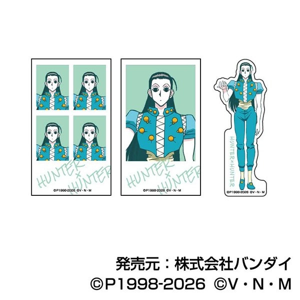 メモリーカットステッカーIDphoto 3枚入り HUNTER×HUNTER レタコレ (単品統一JAN) Image 2 | AniSmile