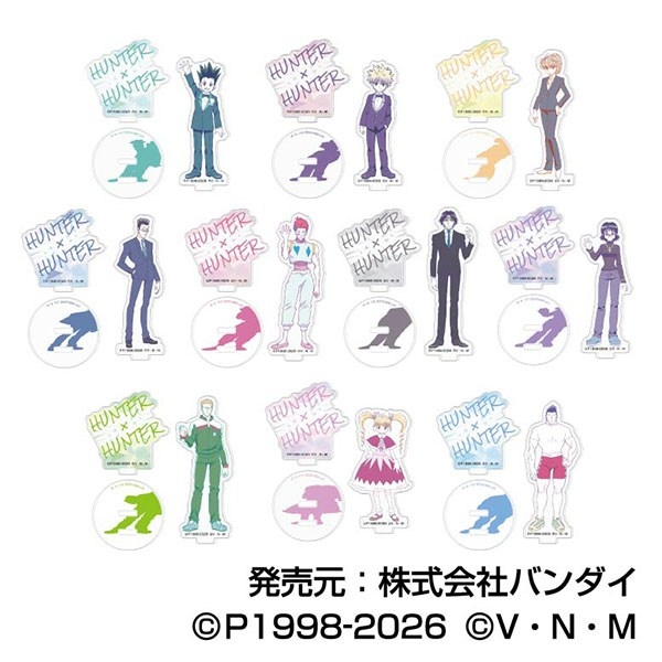 アクリルスタンドコレクションLite HUNTER×HUNTER レタコレ Vol.2 (単品統一JAN) - AniSmile