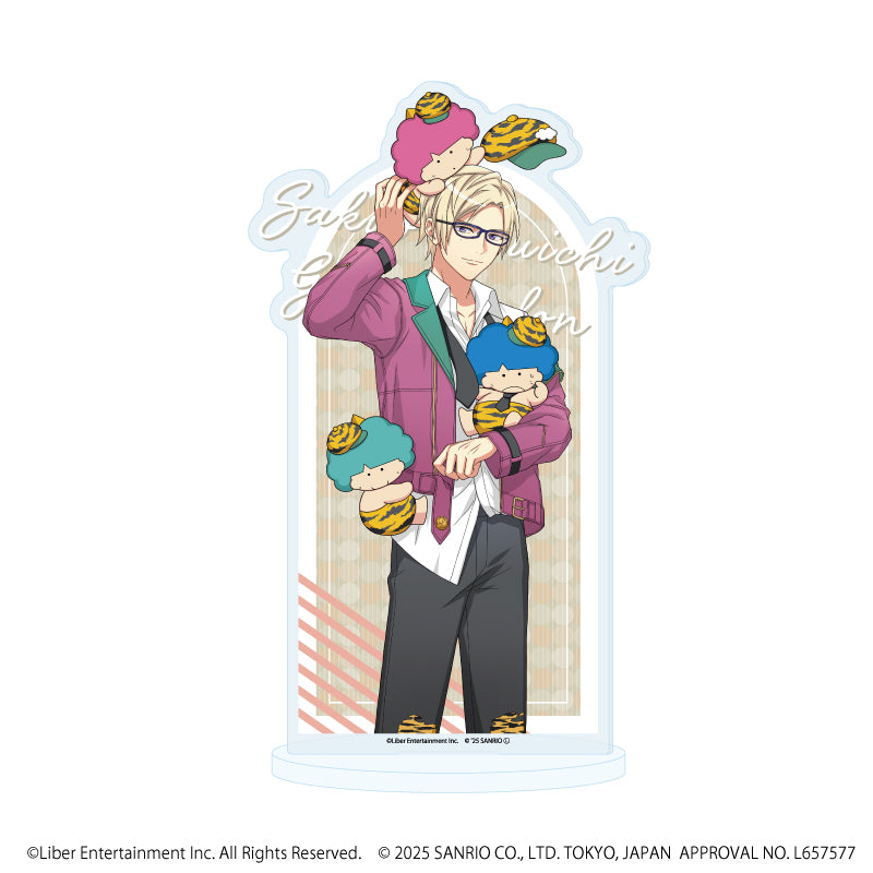 アクリルスタンド「A3!×Sanrio characters」43/古市 左京×ゴロピカドン(等身イラスト) - AniSmile