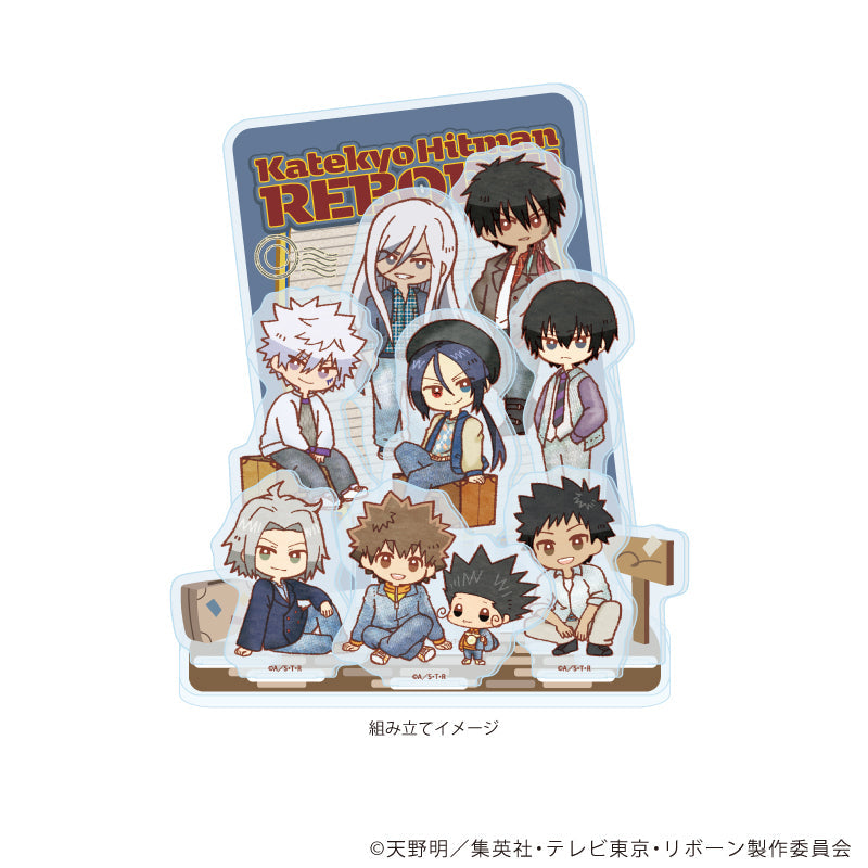 アクリルジオラマ「家庭教師ヒットマンREBORN!」03/集合デザイン(レトロアートイラスト) Image 2 | AniSmile