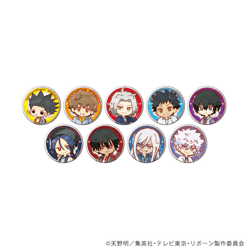 缶バッジ「家庭教師ヒットマンREBORN!」70/ブラインド(全9種)(レトロアートイラスト) - AniSmile