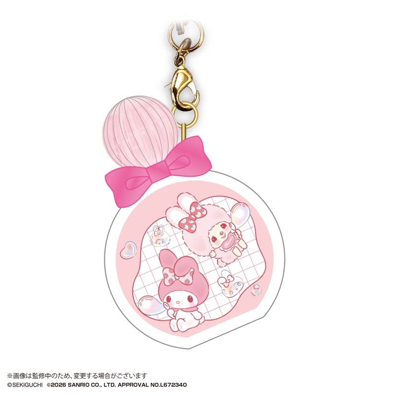 モンチッチ×サンリオ ぷっクリアキーホルダー アソート Image 4 | AniSmile