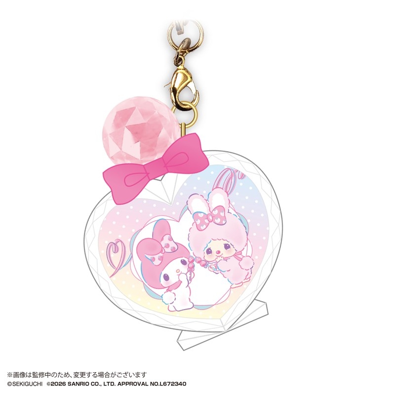 モンチッチ×サンリオ ぷっクリアキーホルダー アソート Image 5 | AniSmile