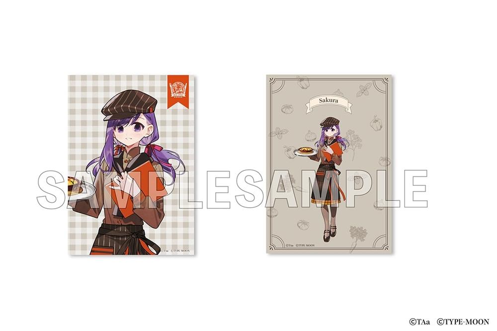 「衛宮さんちの今日のごはん」ブロマイド2枚セット 桜 - official product image | AniSmile