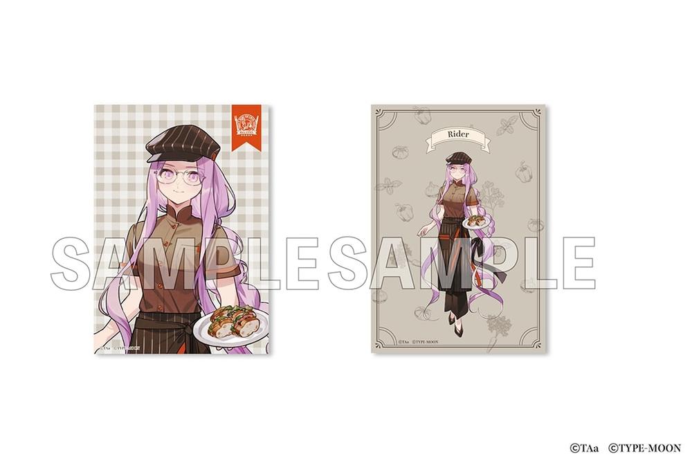「衛宮さんちの今日のごはん」ブロマイド2枚セット ライダー - official product image | AniSmile