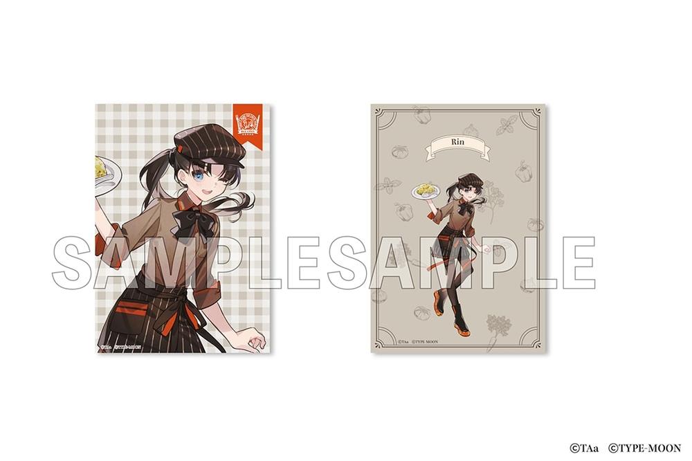 「衛宮さんちの今日のごはん」ブロマイド2枚セット 凛 - official product image | AniSmile