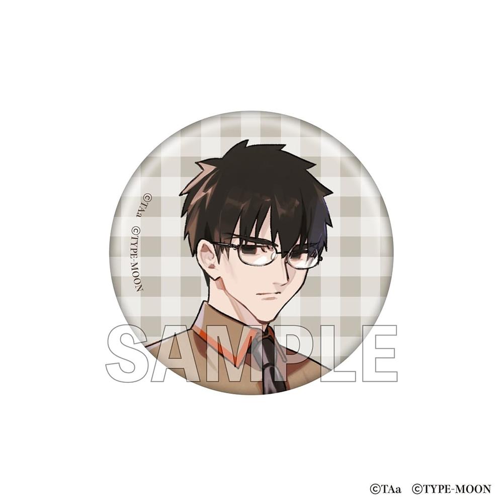 「衛宮さんちの今日のごはん」缶バッジ 葛木 - official product image | AniSmile