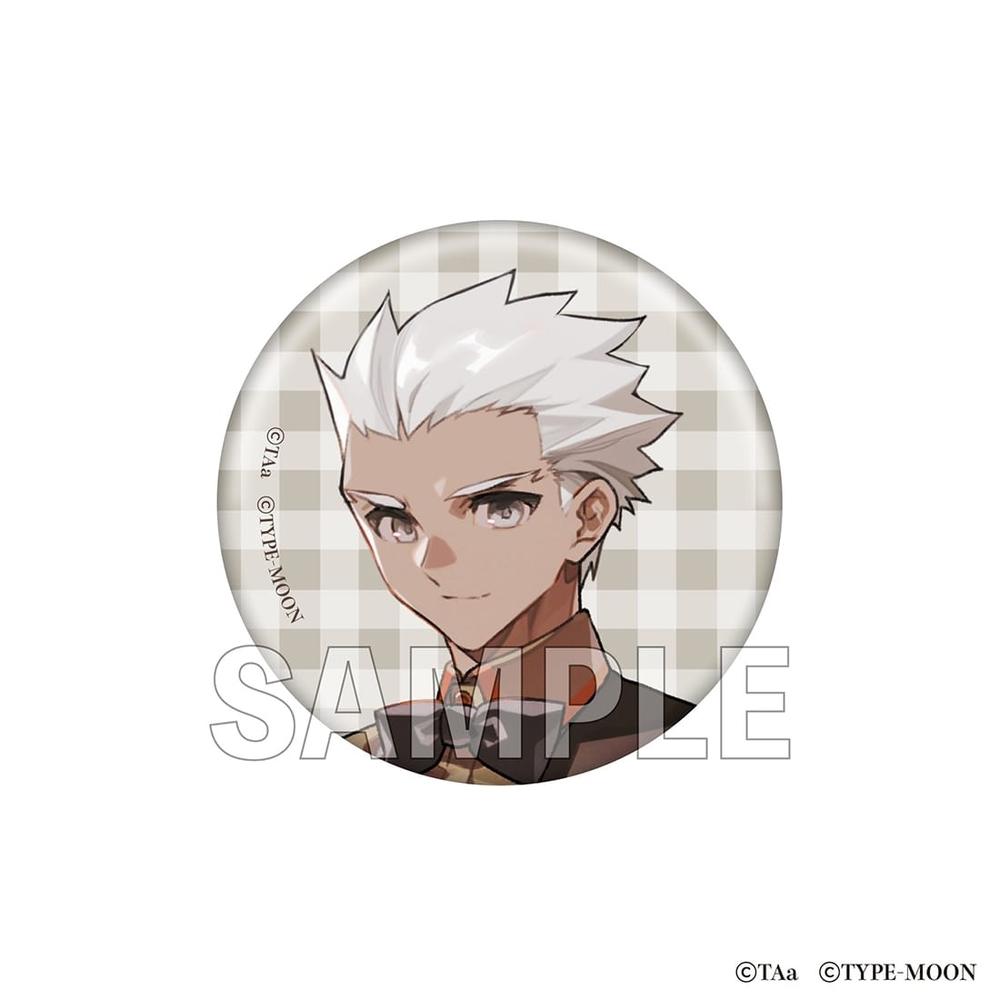 「衛宮さんちの今日のごはん」缶バッジ アーチャー - official product image | AniSmile