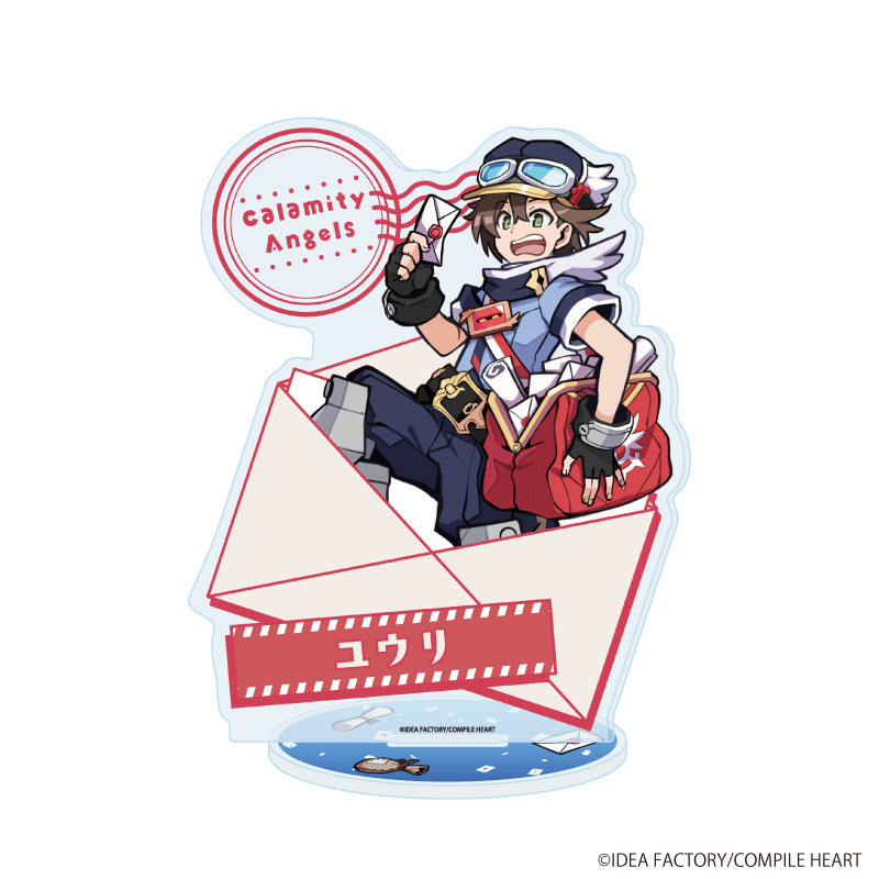 アクリルスタンド「ナナメダケイ先生」01/「届けろ!戦え!カラミティエンジェルズ」ユウリ(男)(公式イラスト) - AniSmile