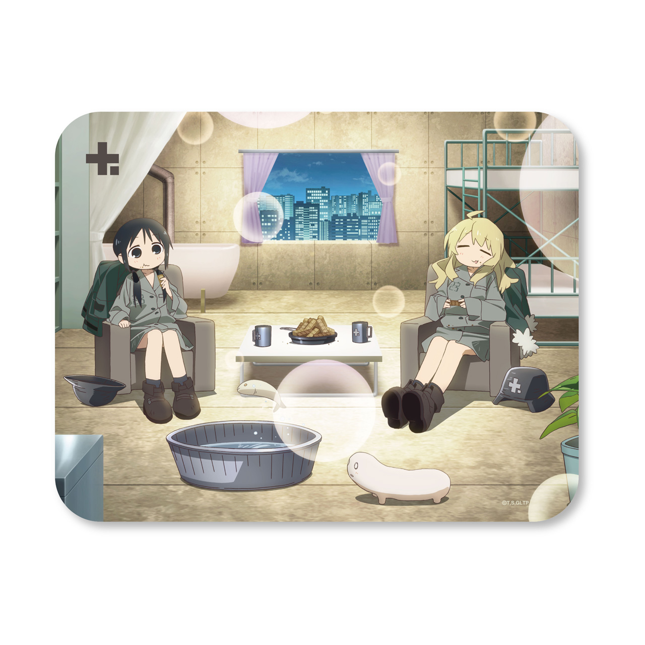 少女終末旅行 空想マウスパッド Image 2 | AniSmile