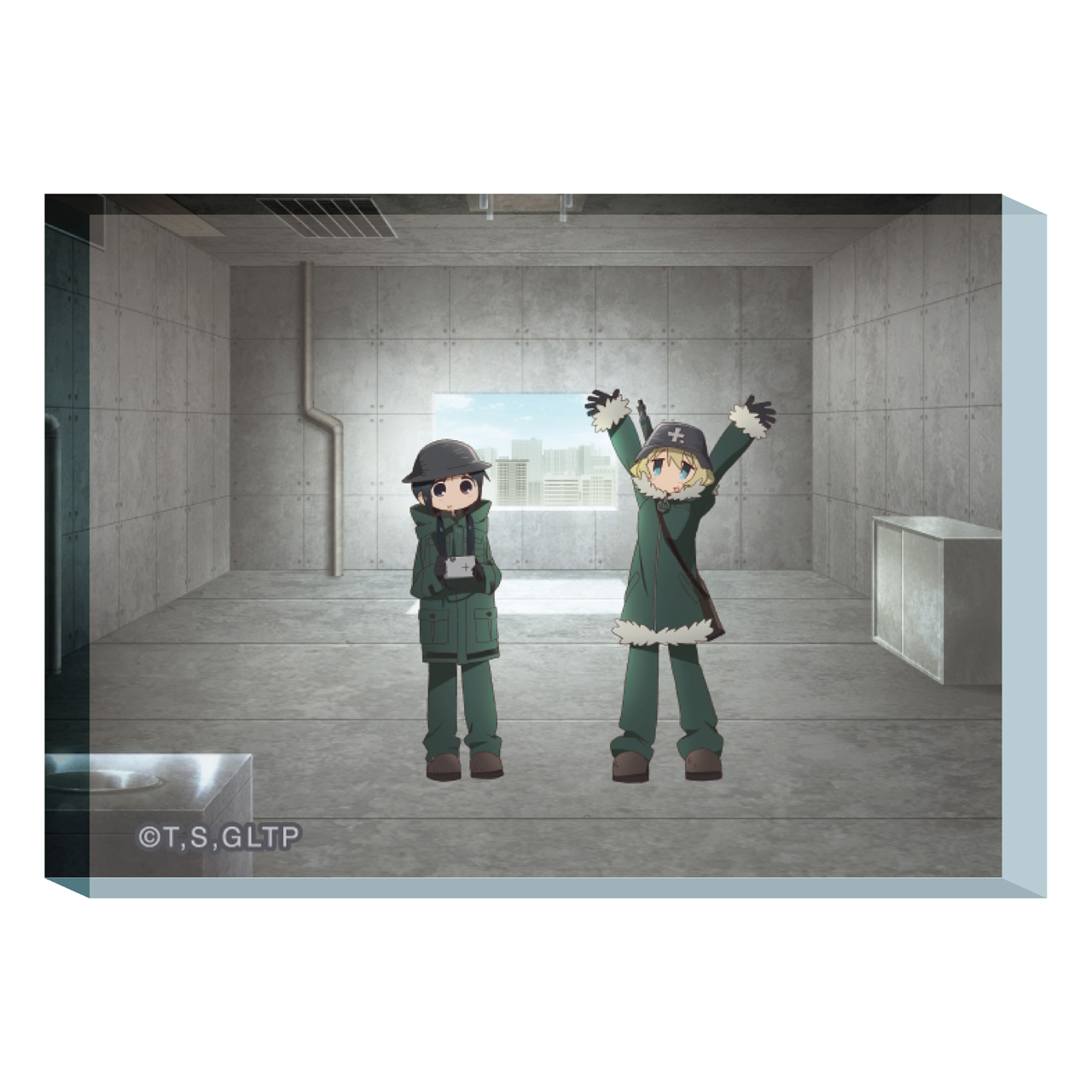 少女終末旅行 現実アクリルキューブ Image 2 | AniSmile