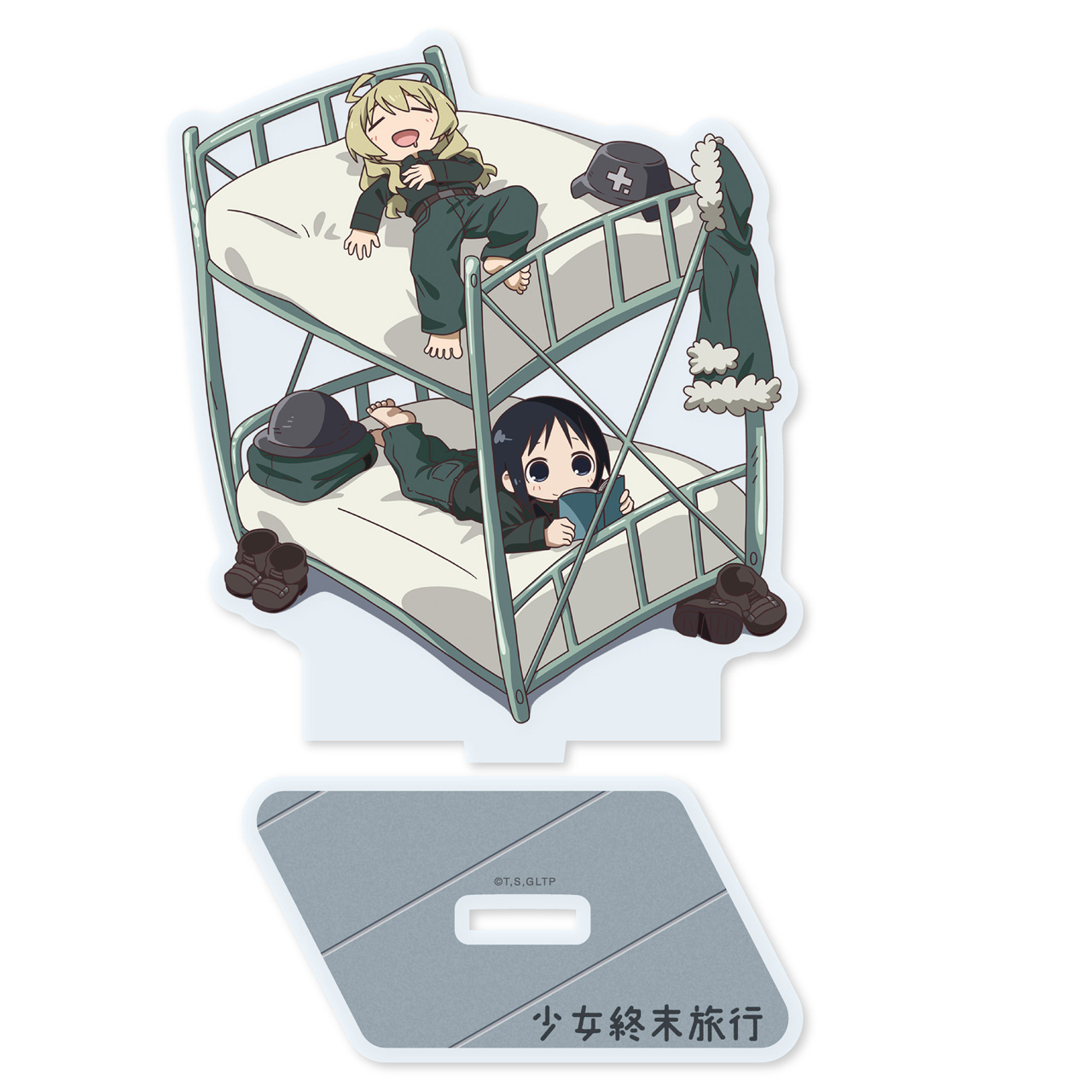 少女終末旅行 二段ベッド アクリルスタンド Image 4 | AniSmile