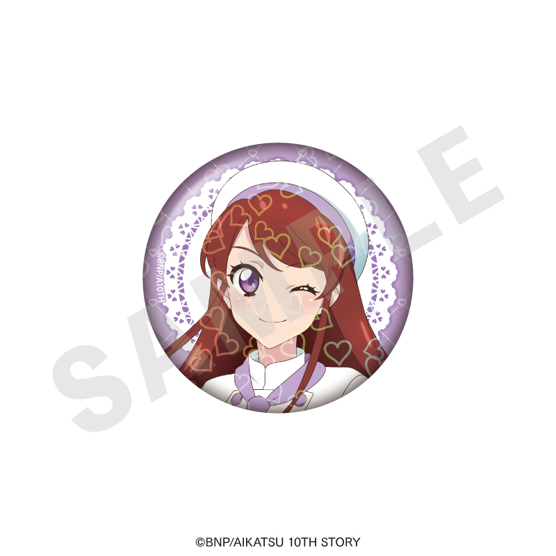 アイカツ! 10th STORY ～未来へのSTARWAY～ トレーディングホログラム缶バッジ パティシエver.(全6種) 图片 4 | AniSmile